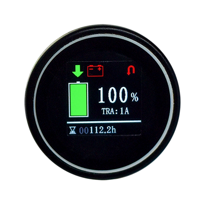 1,54-tommer rund CAN Bus TFT batteriniveaumåler