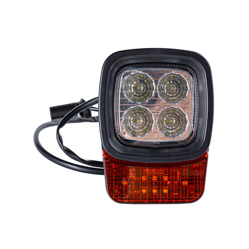 001 Multifunktions kombinationslys / 4-LED arbejdslys med blinklys og positionslys til gaffeltruck