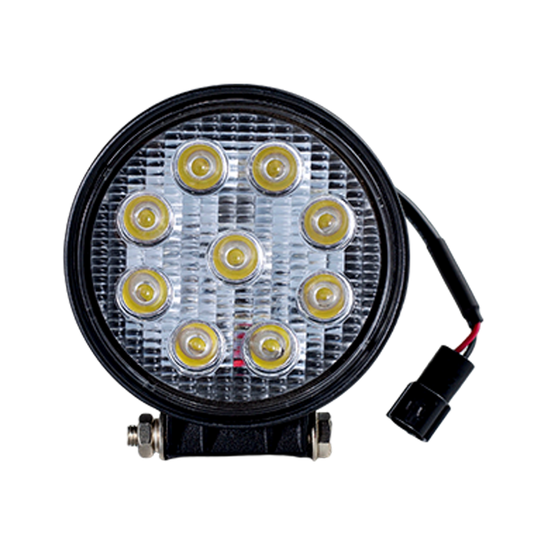 IP67 001 Heavy Duty 9-LED rund arbejdslygte til industrikøretøjer