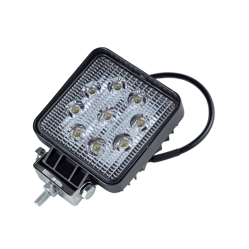 IP67 002 Heavy-Duty 9-LED firkantet arbejdslys til industrikøretøjer