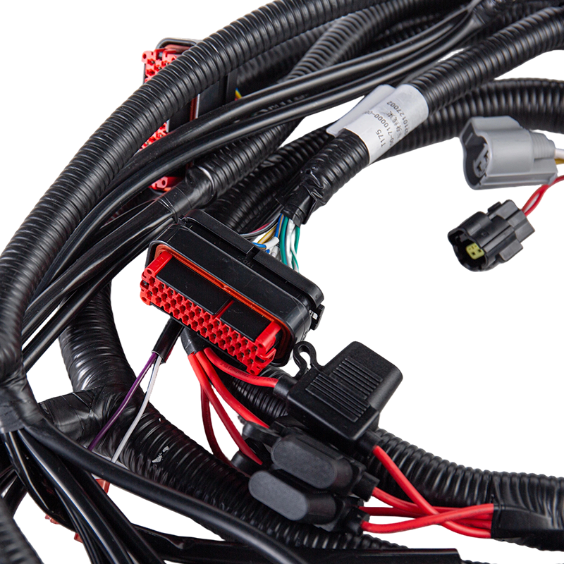 Heavy Duty New Energy Construction EV Vehicle Komplet elektrisk ledningsnet