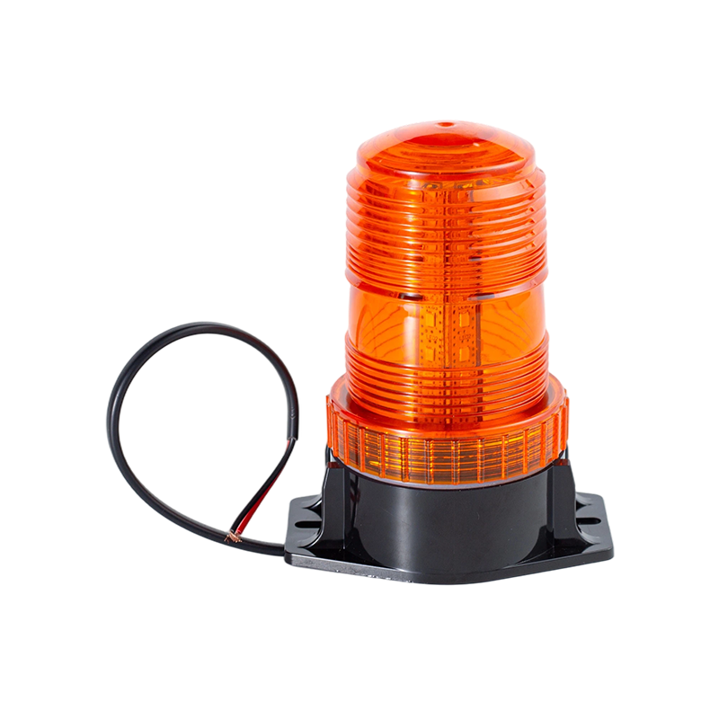 IP65 8W DC9-80V 360° Amber Strobe Beacon Advarselslys til gaffeltrucks