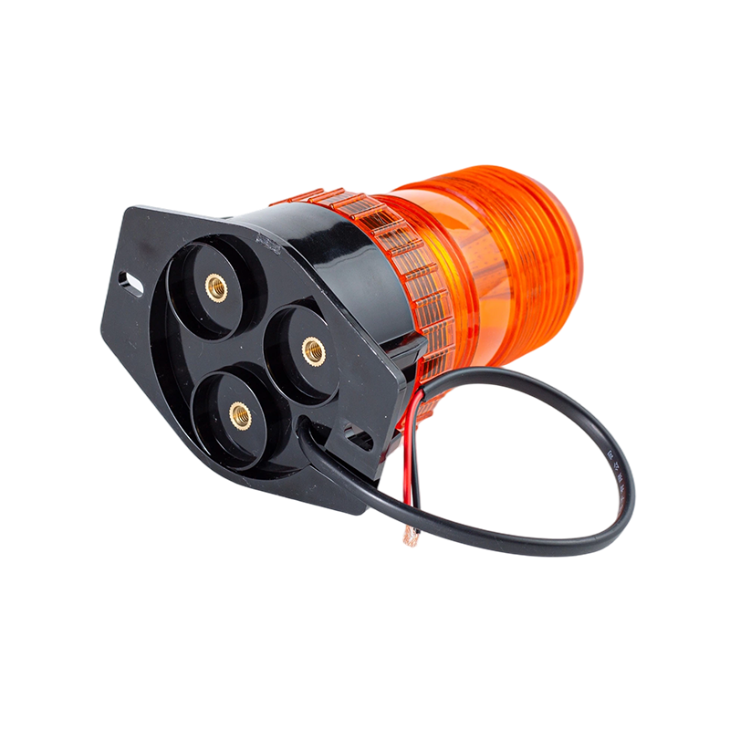 IP65 8W DC9-80V 360° Amber Strobe Beacon Advarselslys til gaffeltrucks
