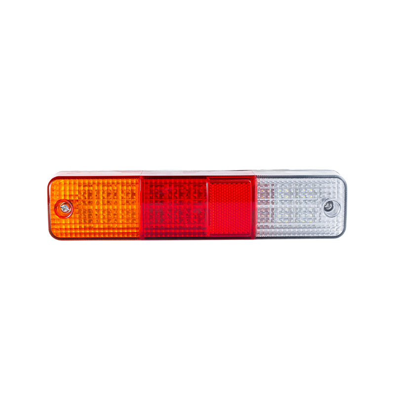FLDJ-SSWD-003 Heavy Duty Slank Rav/Rød/Hvid Kombineret Gaffeltruck Bagsignal Baglygte