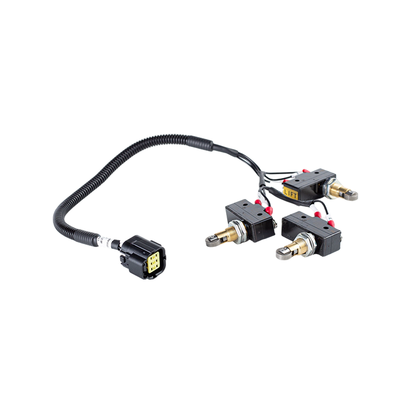 IP65 Støvtæt oliebestandig bred temperaturbestandig gaffeltruck Hydraulisk flervejsventilkontrol mikrokontakt