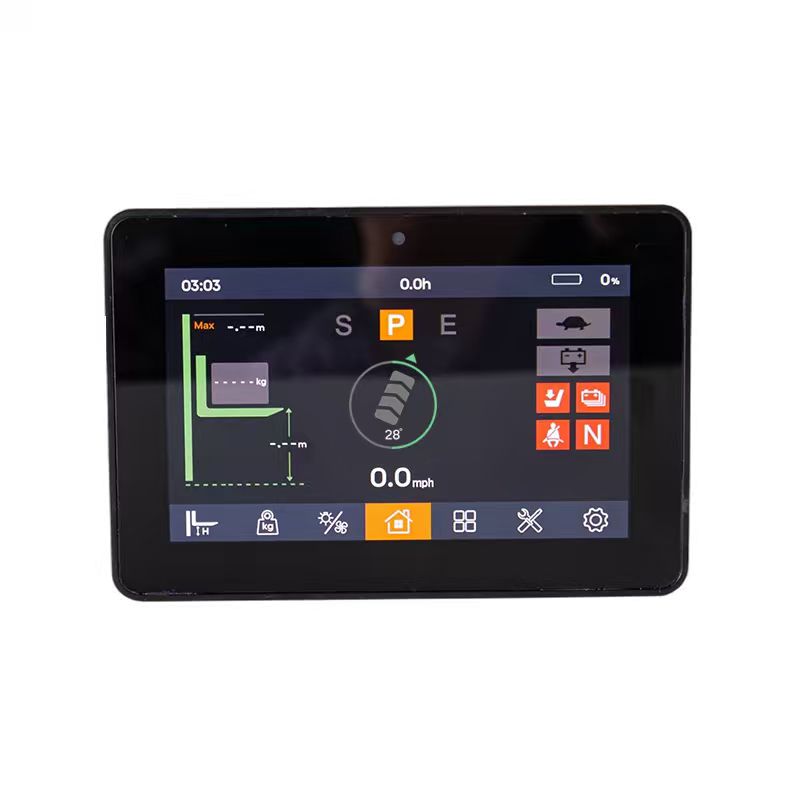 IP66 5-tommer liggende CAN Bus Touch Dashboard / DC16V-DC120V bred spænding FLYB-1005-1