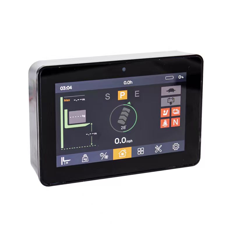 IP66 5-tommer liggende CAN Bus Touch Dashboard / DC16V-DC120V bred spænding FLYB-1005-1