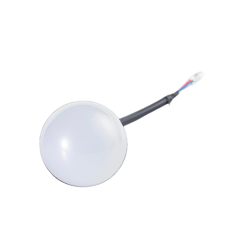 FLDJ-YXBJD-002 sfærisk 3-farvet LED advarselslys