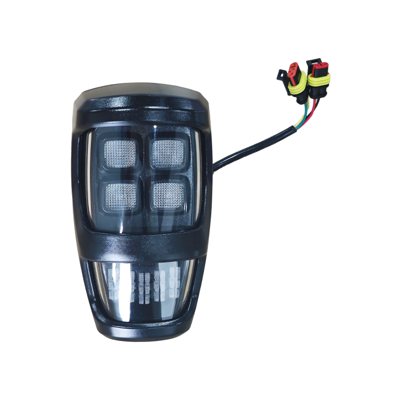 IP67 vandtæt DC12V eller DC24V 3-i-1 LED-forlygte til gaffeltruck og entreprenørkøretøjer