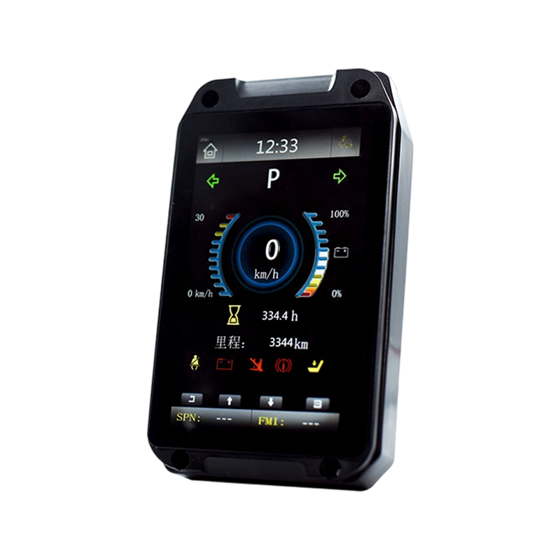 FLYB-1001 IP65 7-tommer CAN Bus Dashboard til entreprenør- og gaffeltrucks