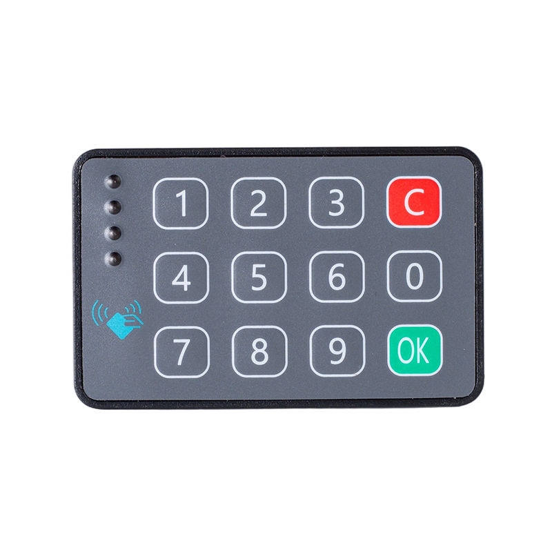Horisontal IC-kortlæser med tastatur / CAN2.0 125K Baud / Industrikøretøjsflådestyring Adgangskontrol